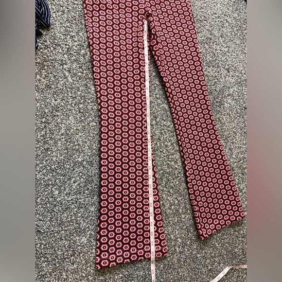 Zara New Geometric Retro Jacquard Knit Fit & Flare Legging Sz XS Trendy Fall - Picture 6 of 6